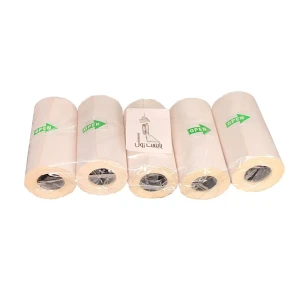 کاغذ پرینتر حرارتی پشت چسبدار پایتخت رول مدل LA3W بسته 20 عددی