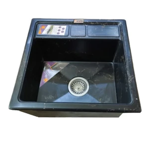 سینک ظرفشویی گرانیت توکار یک لگنه پارادایز مدل ITALY-451-BG