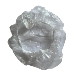 کلاه یکبار مصرف کد m1 پلاستیکی بسته ۱۰۰ عددی
