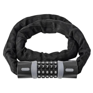 قفل موتور سیکلت مدل رمزدار زنجیر تمام فولادی کد 8362