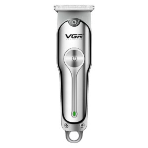 ماشین اصلاح موی سر و صورت وی جی ار مدل V-071 با تیغه دوار روکش الماس، موتور 8500 دور در دقیقه، باتری 600 میلی‌آمپر ساعت، شارژ USB، استفاده خشک و مرطوب و شانه قابل تنظیم دستی