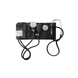فشارسنج عقربه‌ای بازویی زنیت مد مدل ZTH-5001 با کاف لاتکس و گوشی پزشکی همراه، بدون نیاز به منبع انرژی، مناسب سایز بازو 20 تا 50 سانتی‌متر، ساخت سوییس تحت لیسانس آلمان