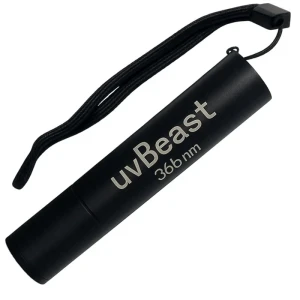 چراغ قوه دستی مدل uv beast 365nm با نور بنفش
