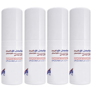 لوسیون تقویت کننده مو ناژو مدل ماینوکسیدیل 5 درصد مناسب برای انواع مو حجم 60 میلی لیتر بسته 4 عددی