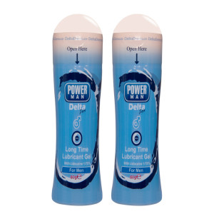 ژل تاخیری دلتا دارو مدل Long Time حجم 60 میلی لیتر مجموعه 2 عددی