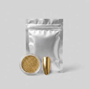 پودر کروم ناخن مدل Gld