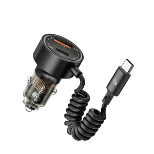 شارژر فندکی 60 وات 2 پورت پرودو مدل PD-60CXC