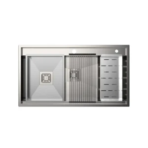 سینک ظرفشویی استیل توکار یک لگنه استیل البرز مدل 955