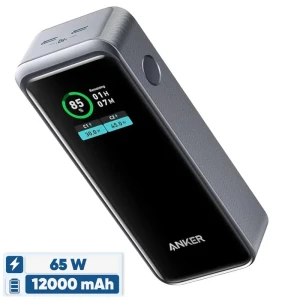 پاوربانک 65 وات انکر مدل A1335 ظرفیت 12000 میلی‌آمپرساعت