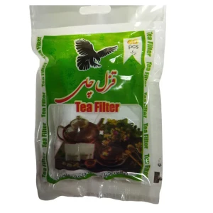 فیلتر چای قزل چای مدل کیسه ای بسته 60 عددی مجموعه بیست و چهار عددی