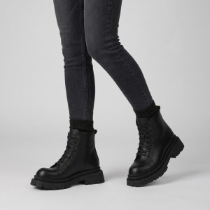 نیم بوت زنانه چرم مشهد مدل J2685-001