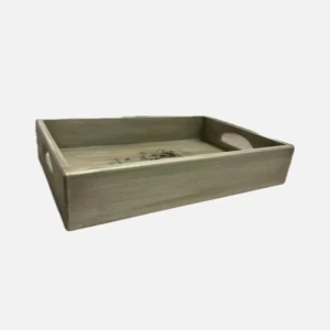 سینی دسته دار مدل پذیرایی طرح مدرن سایز 20*30 سانتی متر
