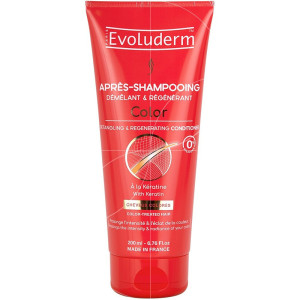 نرم‌کننده مو اولودرم مدل Colorkeratin حجم 200 میلی‌لیتر