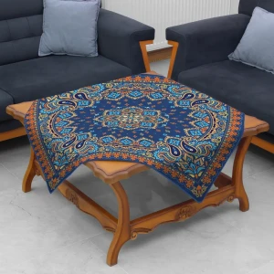 رومیزی طرح ترمه سنتی کد 9962