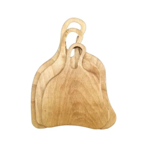 تخته گوشت مدل چوبی کد 223 مجموعه 3 عددی
