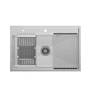 سینک ظرفشویی استیل زرتوس مدل ZSW101 توکار