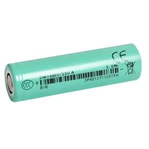 باتری لیتیومی قابل شارژ ایو مدل EVE INR18650-33V ظرفیت 3200 میلی‌آمپرساعت