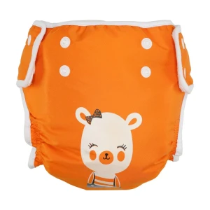 شورت آموزشی کودک وی کر مدل دکمه دار طرح Bear Girl کد U808