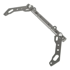 میل رنتال فرمان موتور سیکلت وارون مدل 3 تیکه طرح SLVR کد W-104