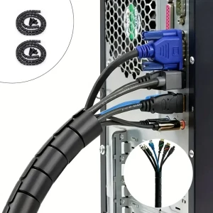 نظم دهنده سیم و کابل سیم جم مدل Cable Organizer بسته 2 عددی