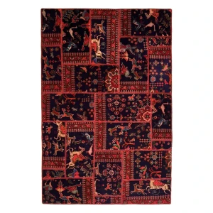 کلاژ فرش دستباف 3 متری مدل  فارس کد NKP.RJ002