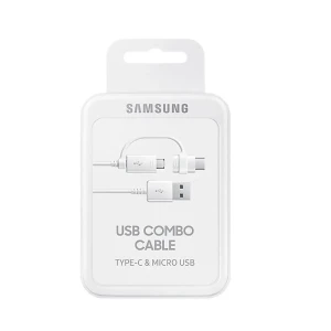 کابل سامسونگ با تبدیل type c و micro usb