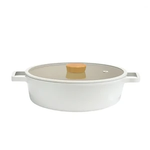 تابه نیوفلیم مدل LOW STOCKPOT سایز 30