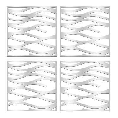 تایل سقفی آسمان مجازی بنی دکو مدل MC45 اندازه 60x60 سانتی متر مجموعه 4 عددی