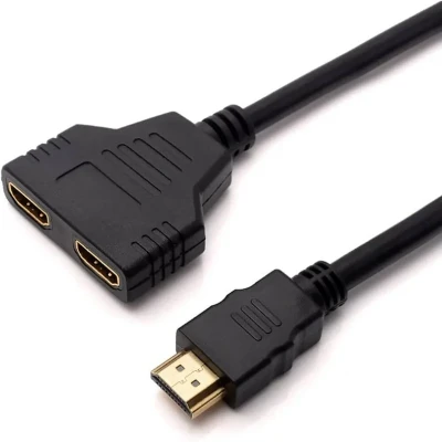 کابل تبدیل 1 به 2 HDMI دی-نت مدل HDTV TO 2HD