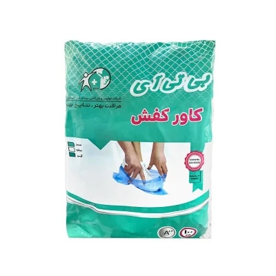 کاور کفش بی تی آی مدل نایلونی بسته 100 عددی