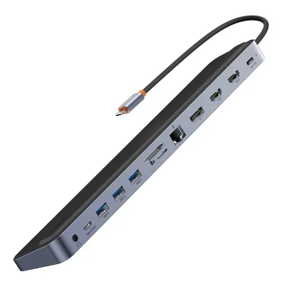 هاب 12 پورت USB-C باسئوس مدل BS-OH062