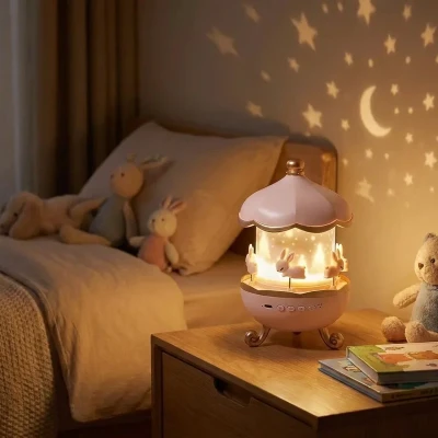 چراغ خواب مدل Bunny’s Carousel