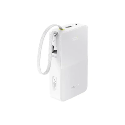پاوربانک بی‌سیم 22.5 وات بیسوس مدل EnerFill FC51 Bipow2 Pro E0027700 ظرفیت 20000 میلی‌آمپرساعت