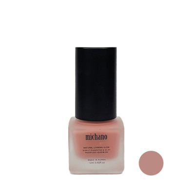 رژگونه مایع براق میچانو مدل CINNAMON ROSE شماره 3