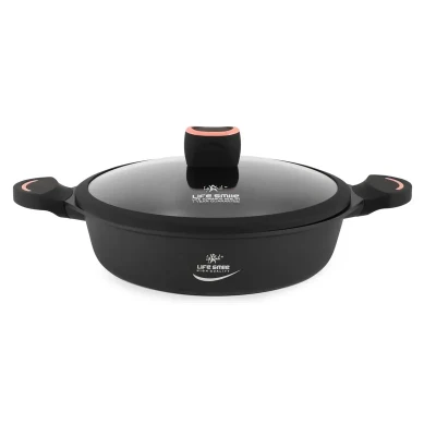 تابه تیتانیوم لایف اسمایل مدل LIFEP13NSHR28 سایز 28
