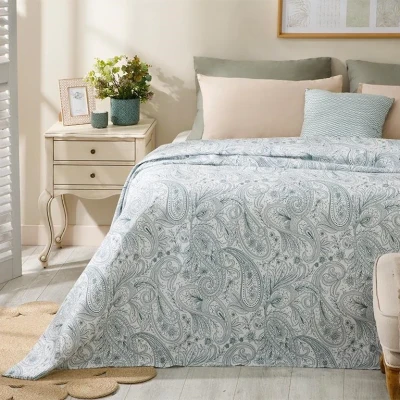 روتختی دو نفره انگلیش هوم مدل Pure Shawl سایز 220x200 سانتی‌متر