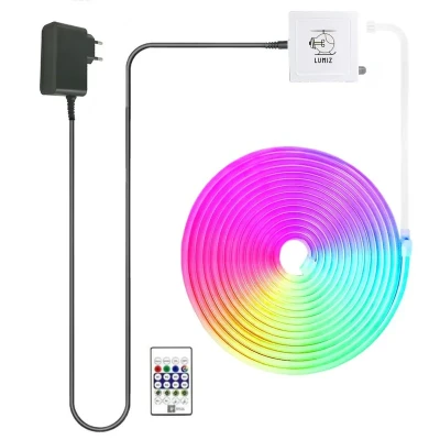 ریسه نئون لومیز مدل APP-RGB طول ۵ متر به همراه آداپتور