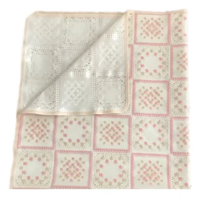 سفره 4 نفره مدل رویال طرح گیپور کد 05 سایز 100×100 سانتی متر