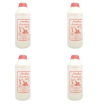 روغن هیدرولیک پایدار مدل Hl10 حجم یک لیتر بسته 4 عددی