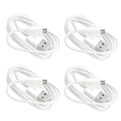 کابل تبدیل USB به microUSB کد 45874 طول 1.2 متر بسته 4 عددی
