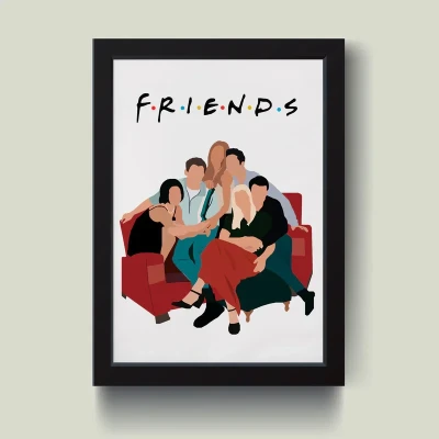 تابلو مدل فرندز Friends کد m2486-w