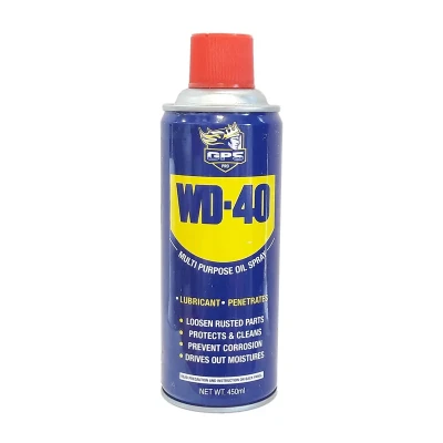 اسپری روان کننده جی پی اس مدل WD-40 حجم 450 میلی لیتر