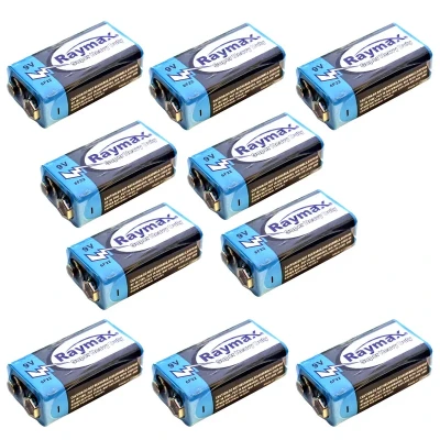 باتری کتابی رایمکس مدل Super Heavy Duty بسته 10 عددی