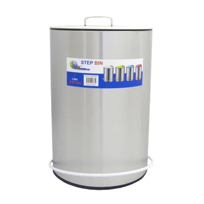 سطل زباله پدالی در رنگی مدل 960076BSE حجم 5 لیتر