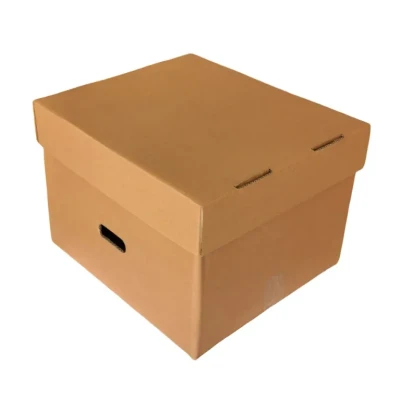 جعبه اسباب کشی مدل درب دار 40x35x27-T10 بسته 10 عددی
