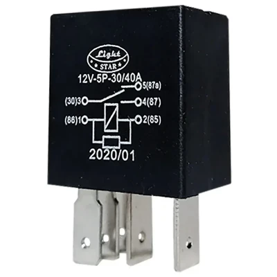 میکرو رله 3040 آمپر لایت استار مدل -R.M.12V.5P.3040A