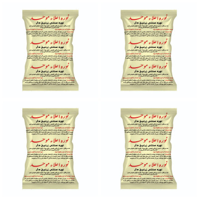 پودر موبر موحد مدل نوره وزن 500 گرم مجموعه 4 عددی