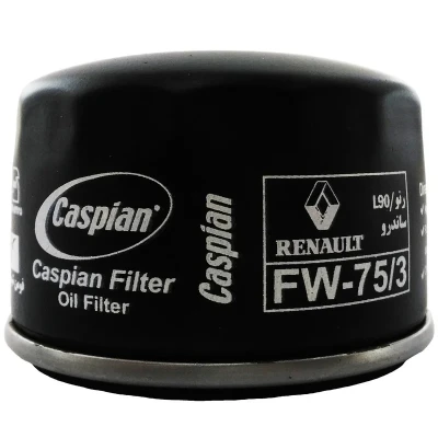 فیلتر روغن خودروی کاسپین مدل FW-753 مناسب برای رنو مگان