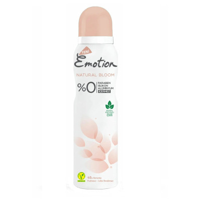 اسپری بدن زنانه ایموشن مدل natural bloom حجم 150 میلی لیتر