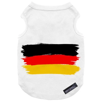 لباس سگ و گربه 27 طرح Germany کد MH392 سایز S